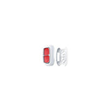 Ajax Holder-Wh Ajax Holder. Soporte Para Fijar Button O Doublebutton En Superficies. Color Blanco