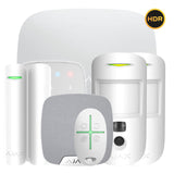 Ajax Hub2kit-Dp-Pro-Hdr-Wh1 Kit Ajax Blanco. Hub 2 2g + 2motioncam-Hdr + Doorprotect Plus + Spacecontrol + Keypad + Homesiren