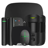 Ajax Hub2kit4g-Dp-Phod-Sc-Bl Kit Ajax Negro. Hub2 4g + 2motioncamphod + Doorprotect Plus + Spacecontrol + Keypad + Homesiren
