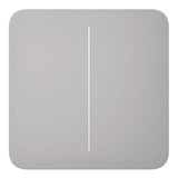 Ajax Lightswitch-2g-Fg Ajax Lightswitch Solobutton 2-Gang. Pulsador Doble. Color Niebla