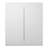 Ajax Lightswitch-Center-2g-Wh Ajax Lightswitch Centerbutton 2-Gang. Plusador Central Doble. Color Blanco