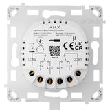 Ajax Lightswitch-Lightcore-2g-2w Ajax Lightswitch Lightcore 2-Gang 2-Way Jeweller. Interruptor Doble Conmutado