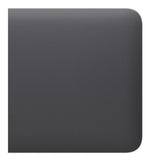 Ajax Lightswitch-Side-1g-2w-Gp Ajax Lightswitch Sidebutton 1-Gang/2-Way. Pulsador Lateral Simple. Color Grafito