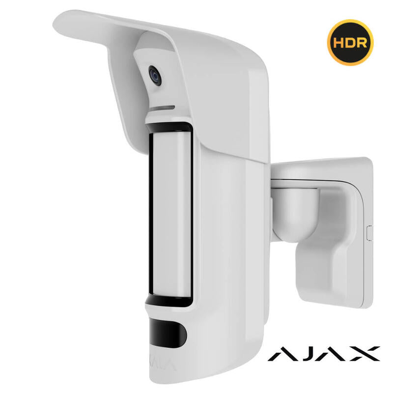 Ajax Motioncam-Outdoor-Phod-Hm-Wh Ajax Motioncam Outdoor Highmount Phod Jeweller. Color Blanco