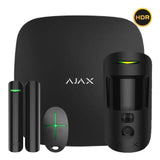 Ajax Starterkit-Cam-Hdr-4g-Bl Ajax Starterkit Cam Blanco. Hub 2 4g + Motioncam-Hdr + Doorprotect + Spacecontrol. Color Negro
