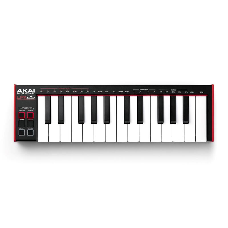 Akai Lpk 25 Mkii - Usb/Midi Mini Teclado De Control