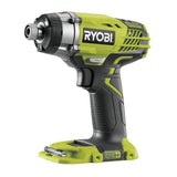 Llave De Impacto Inalámbrica Ryobi One+ R18id3-0, 18 Voltios Verde/Negro, Sin Batería Ni Cargador 5133002613
