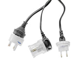 Akyga Adaptador De Viaje  Ac Ak-Ad-61 Worldwide White