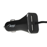 Akyga Ak-Ch-10 Car Charger 9000ma 4xusb Black