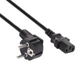 Akyga Cable De Alimentacion Ak-Pc-08s Cu 3x1.5mm Cee 7 7 Iec C13 10m