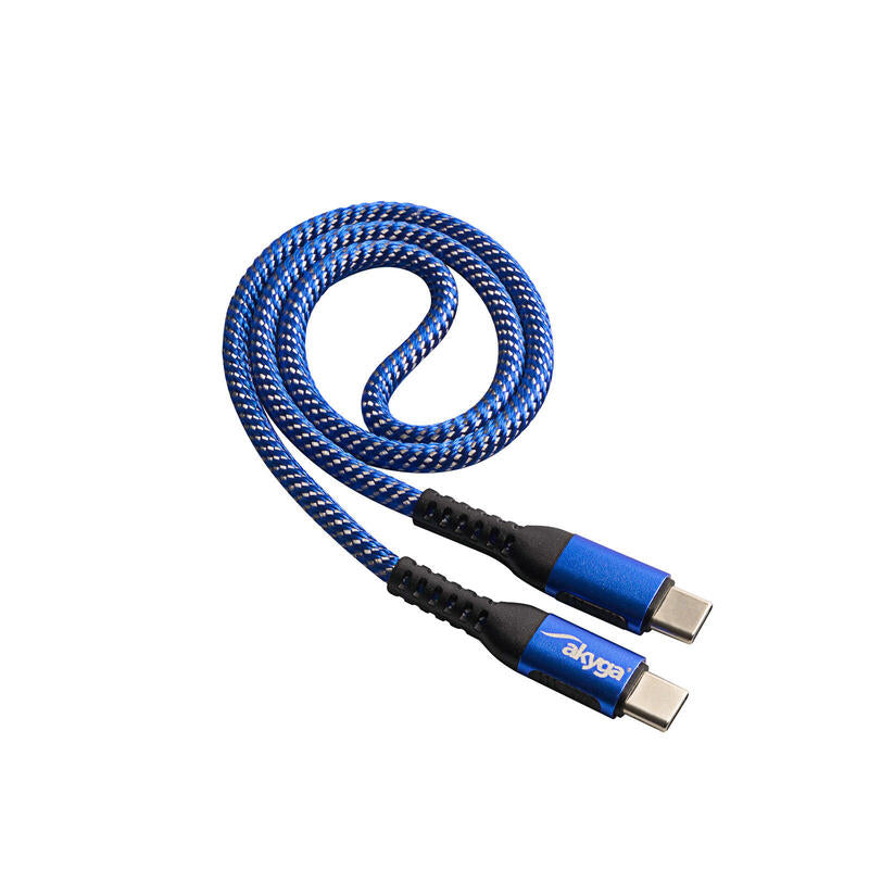 Akyga Cable Usb Ak-Usb-36 Usb Tipo C M Usb Tipo C M Ver. 2.0 100w 0.5m