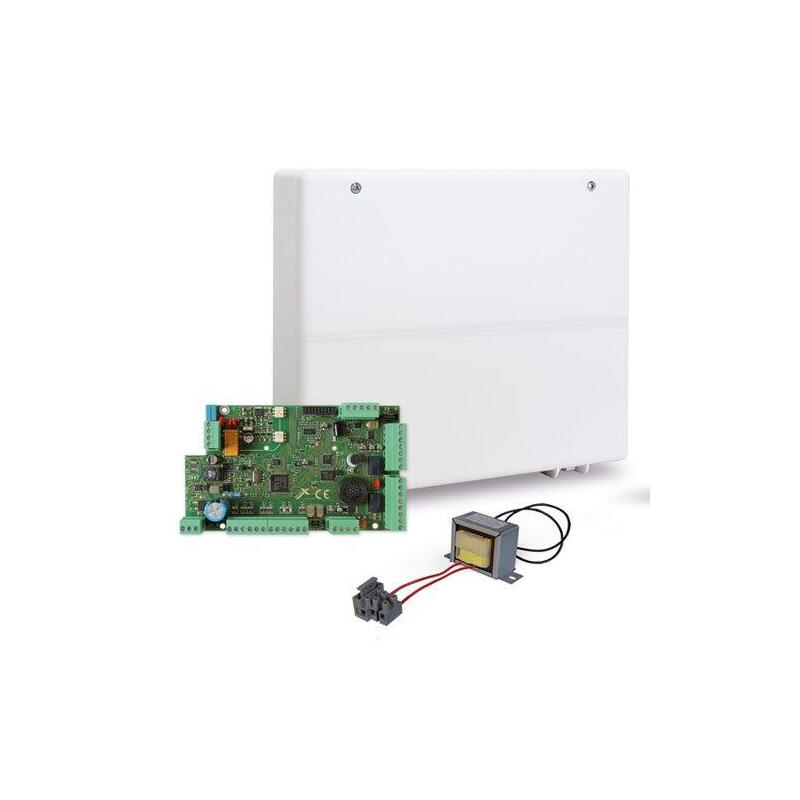 Alarma Amc X824. 8 Zonas Ampliable A 24 + Caja + Placa + Fuente Alimentación
