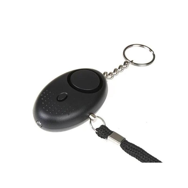 Alarma Personal Guard Scorpion Sirena 120 Db Linterna Led Negro (Yc-003-Bl)