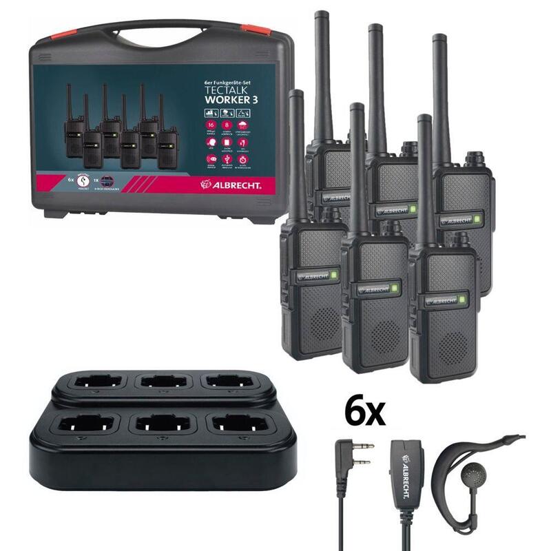Albrecht Tectalk Worker 3 Koffer 6er Kofferset Handwerk
