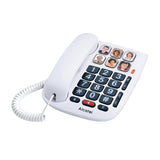 Alcatel Telefono Fijo Compacto Tmax10 Blanco.