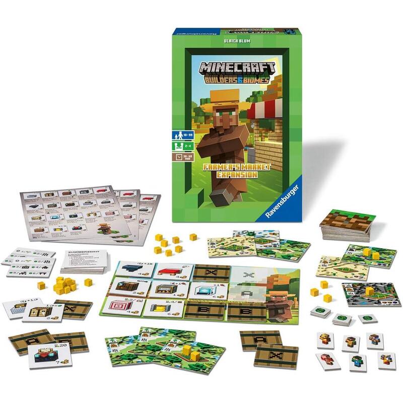 (Aleman) Ravensburger Minecraft Farmer'S Market Expansion - Versión