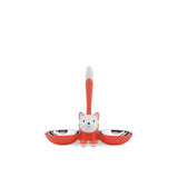 Alessi Ammi09b Cuenco Comedero Para Perro Y Gato Negro