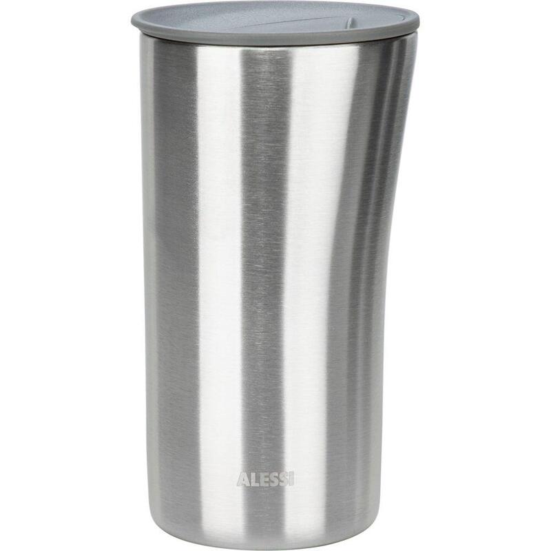 Alessi Buri Thermobecher 0,33 L Silber