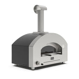 Alfa Forni Futuro 2 Pizze Hybrid Silver Black