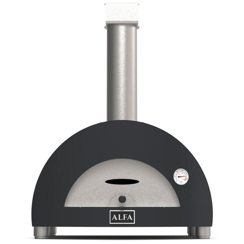 Alfa Forni Moderno 1 Pizza Wood Slate Grey