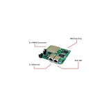 Alfa Network Ap48n Pcba. 802.11a/B/G Long-Range Compact Size Pcba