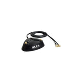 Alfa Network Ars-As02t - Base Magn&Eacute Tica Dual 2x2 Con Dos Conectores Rp-Sma Hembra Al Final Del Cable De 2 Metros Y Dos Rp-Sma Macho En La Base