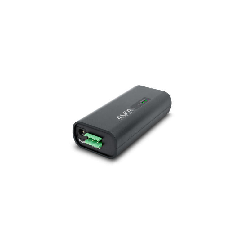 Alfa Network Ddc-4824poe 48vdc To 24v Poe Adapter With Redundant Dual-Input, Provide Power And Acces To Device At The Same Time