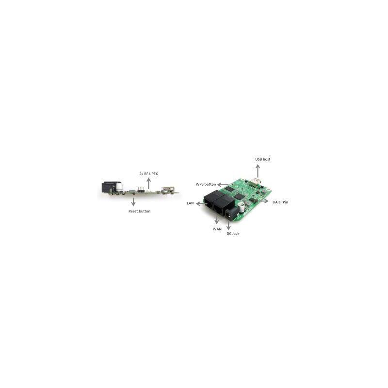 Alfa Network Honeybee 802.11n 2x2 Routerboard+Usb Host (R36a Pcba)