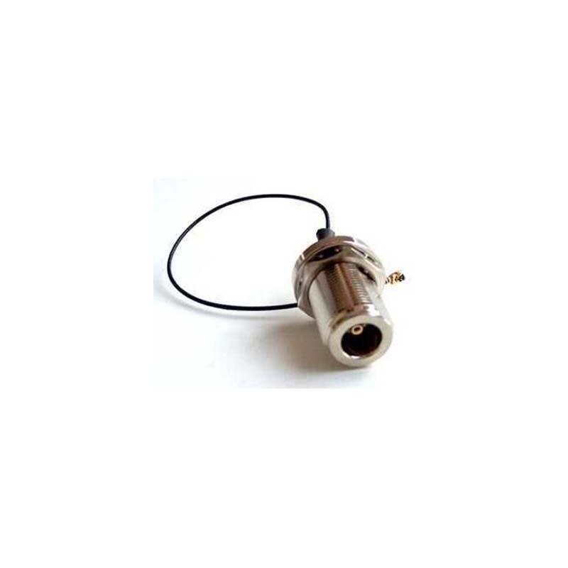 Alfa Network Ipex To N Female Bulkhead  Rg178 25cm Cable Ipex To N Female Bulkhead  Rg178 25cm