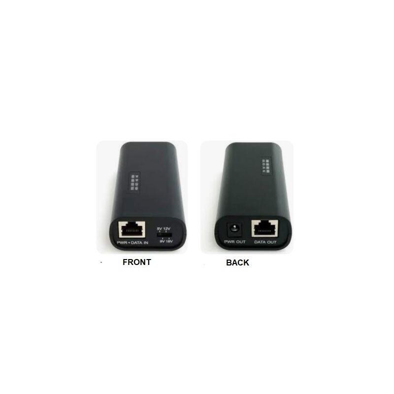 Alfa Network Pd-1000d 802.3at Gigabit Switchable Power Over Ethernet Splitter