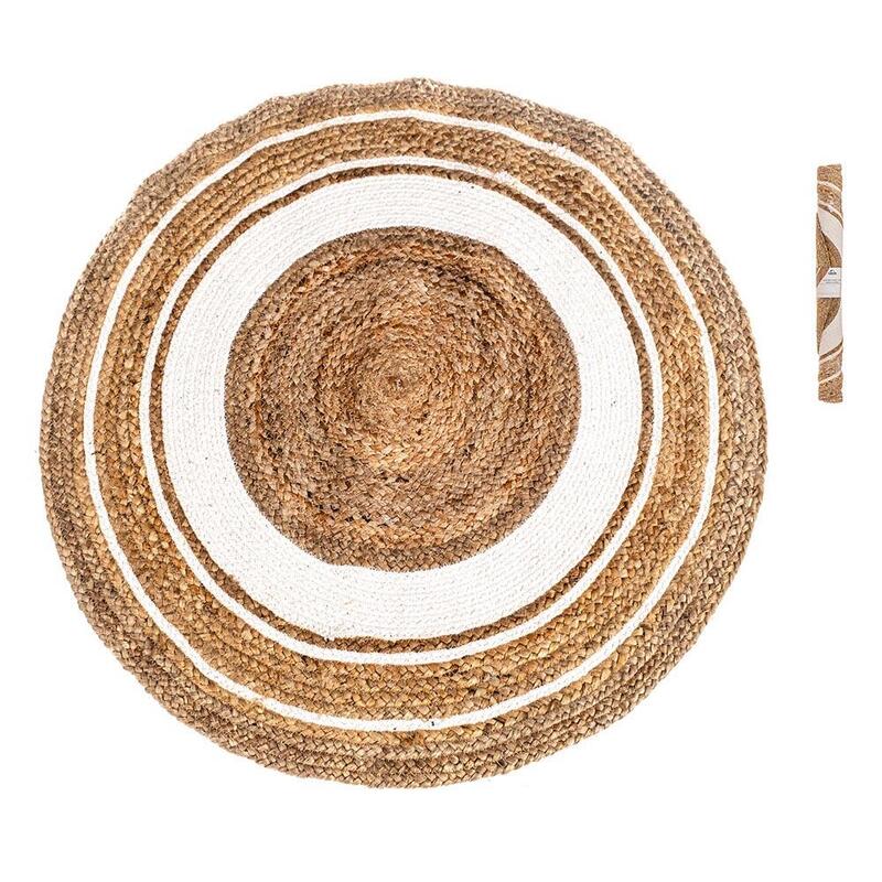 Alfombra De Yute Ø80cm Caison