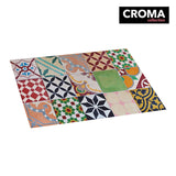 Alfombra Vinilica Mosaico Color 45x75cm