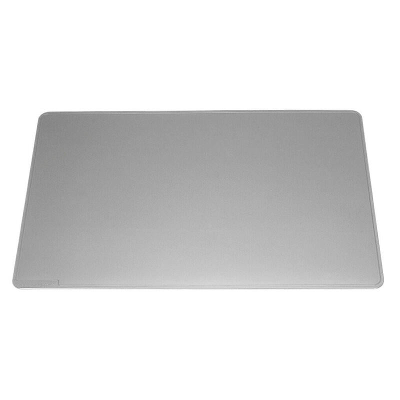 Alfombrilla De Escritorio Durable Con Ranura Decorativa 65x52cm Gris