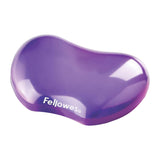 Alfombrilla Mini Reposamuñecas Fellowes Gel Crystal/ 18 X 122 X 88mm / Violeta