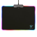 Alfombrilla Phoenix Gaming Rgb / 10 Modos De Iluminacion / Rigida Aluminio/ Usb / Negro