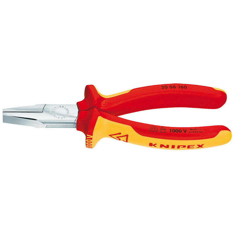 Alicates De Punta Plana Knipex Vde 160 Mm
