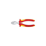 Alicates  Knipex X-Cut De Corte Diagonal Amarillo Acero Cromo Vanadio, De Plástico, Rojo/Naranja, 16 Cm, 175 G