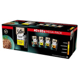 Alimentación Húmeda Para Gatos Sheba Delicacy Sabores De Aves En Jalea  40x85 G
