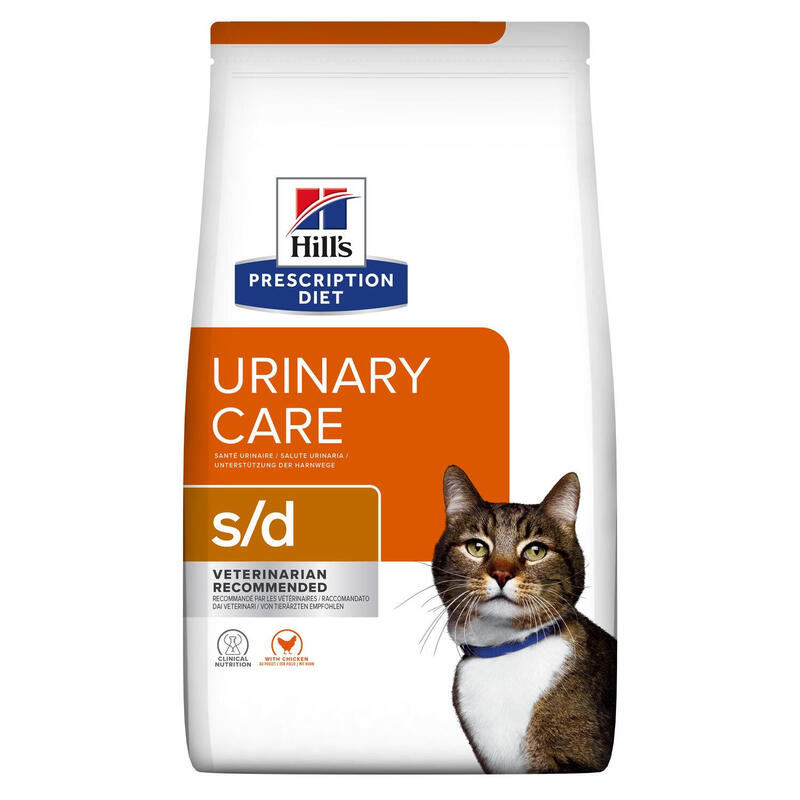 Alimento Seco Para Gatos Hill'S Prescription Diet Feline Urinary Care S/D  Pollo 3 Kg