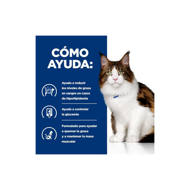 Alimento Seco Para Gatos Hill'S Prescription Diet Multi-Benefit Feline W/D  Pollo 3 Kg
