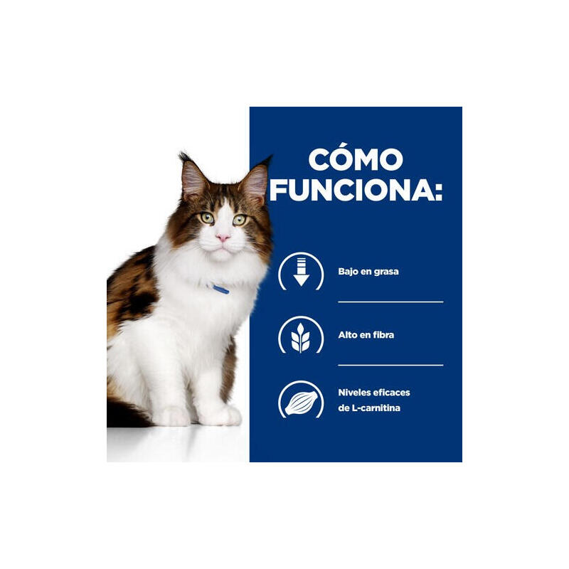 Alimento Seco Para Gatos Hill'S Prescription Diet Multi-Benefit Feline W/D  Pollo 3 Kg