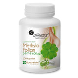 Aliness Methylofolian 600mcg X 100 Vege Kaps.