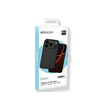Alkaya Lucid Handy Schutzhülle Leather Funda F. Magsafe Iphone 17pro Max Negro