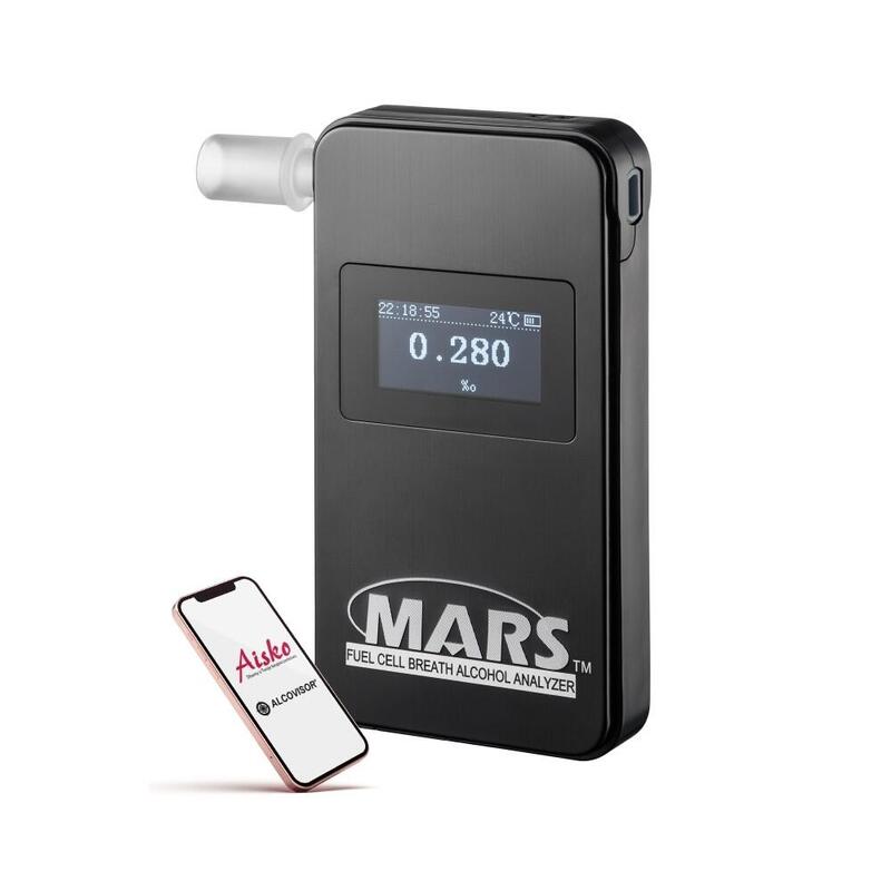 Alkomat Elektrochemiczny Mars Bluetooth Czarny