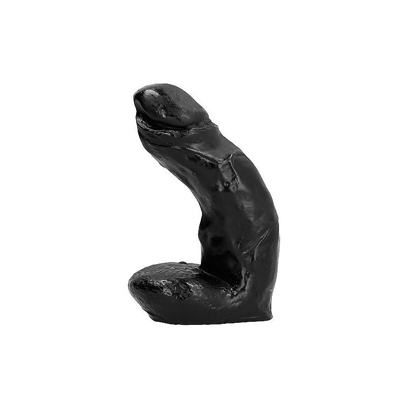 All Black Pene Realístico 15cm