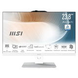 All In One Msi Am242p-2089xeu I5-120u 16gb 512 Dos 24" Blanco