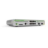 Allied 8x 10 100 1000t Poe+ Ports 2x Combo Ports 124w Poe Capacity Fixed One Ac Power Supply Eu Power Cord