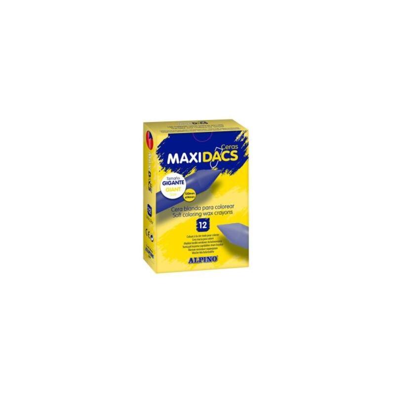 Alpino Ceras Maxidacs Caja De 12 Oro