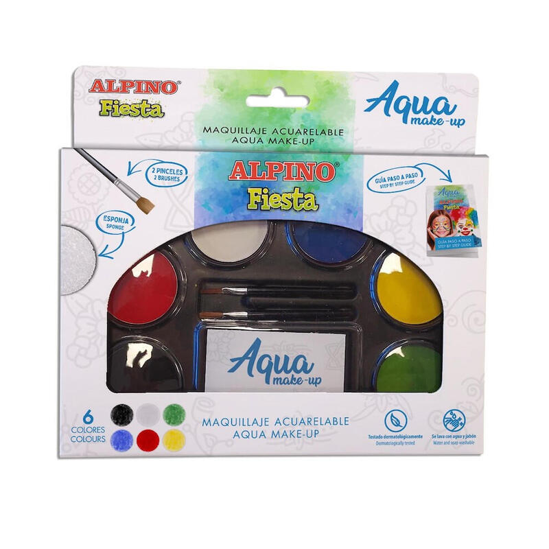 Alpino Maquillaje Paleta Acuarelable Aqua Make-Up C/Surtidos