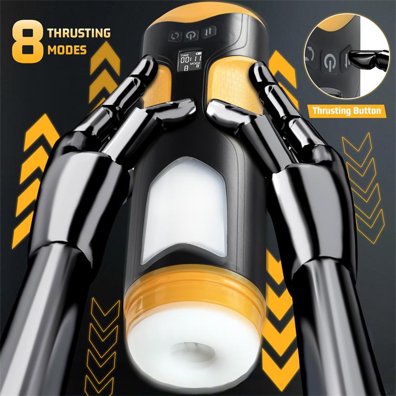 Alston Masturbador Con Thrusting Y Rotación
